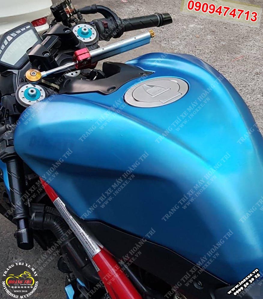 Dán Decal nhôm xước xe Ducati